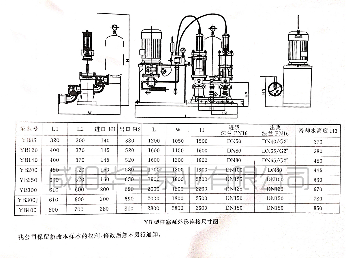 陶瓷進料柱塞泵結構圖